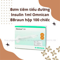 Bơm tiêm tiểu đường Insulin 1ml Omnican BBraun hộp 100 chiếc