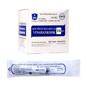Bơm tiêm Vinahankook 10cc/ml