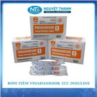 Bơm Tiêm Vinahankook 1cc Insulin - Đơn vị :1 Hộp 100 Cái
