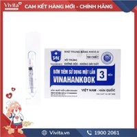 Bơm Tiêm Vinahankook (các loại 5, 1, 3 ml)