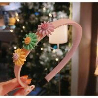 Bờm tóc đính họa tiết dễ thương cho bé