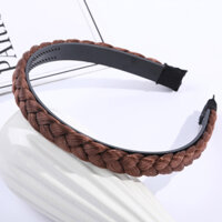 Bờm Tóc Tết , Phụ Kiện Tạo Điểm Nhấn, Có Nhiều Màu Kết Hợp Với Trang Phục, Sợi Bóng Mịn Tự Nhiên - BN97 Nâu