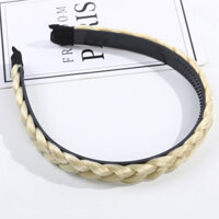 Bờm Tóc Tết , Phụ Kiện Tạo Điểm Nhấn, Có Nhiều Màu Kết Hợp Với Trang Phục, Sợi Bóng Mịn Tự Nhiên - BN97 bạch kim