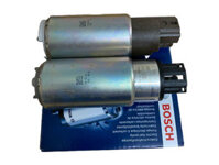 Bơm xăng Bosch giắc to cổ gai 12V, Q>= 80L/h, 400 kPa