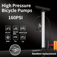 Bơm Xe Đạp, Bơm Hơi Xe Đạp Không Khí Cho Presta Và Schrader Van Lốp Xe Đạp Bóng Bơm Di Động 160PSI