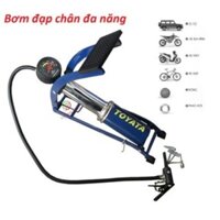 Bơm Xe Đạp Chân, Bơm Xe Máy, Bơm Xe Đạp ⚡FREESHIP⚡