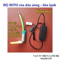 Bơm xúc rửa đường ống gas dàn nóng dàn lạnh, sục rửa giàn máy lạnh tủ đông điều hòa, Súc vệ sinh ga tủ lạnh oto