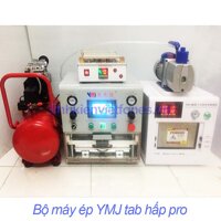 Bộmáyép Tab YMJ (Hấp pro,Cắt 18in,Bơm lớn,Hút đại,Khuôn đa năng)