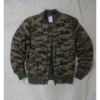 Bomber camo jacket streetwear