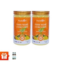 BOMETA - 2 hũ Tinh Nghệ Curcumin Nachagri (500gr/hũ)