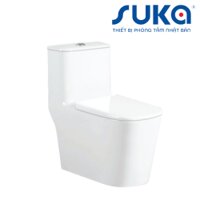 Bồn cầu 1 khối , bệt két liền - SK2402