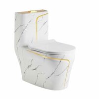 Bồn cầu 1 khối, bệt vệ sinh F-022