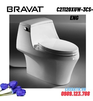 Bồn cầu 1 khối Bravat C21120XUW-3BA-ENG