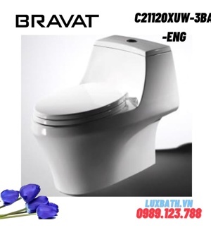 Bồn cầu 1 khối Bravat C21120XUW-3BA-ENG