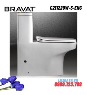 Bồn cầu 1 khối Bravat C21122UW-3-ENG