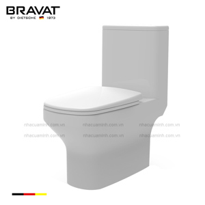 Bồn cầu 1 khối Bravat C21171UW