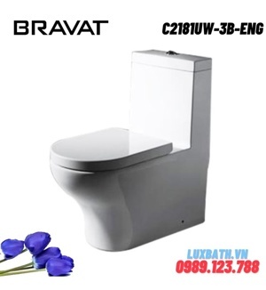 Bồn cầu 1 khối Bravat C2181UW-3B-ENG