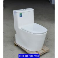 Bồn cầu 1 khối Gabba 3110 giá dưới 3 triệu