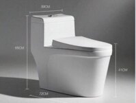 Bồn cầu 1 khối giá rẻ tại quận Tân Phú, Tphcm