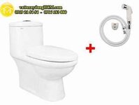 Bồn cầu 1 khối giá rẻ Viglacera BL5 khuyến mãi