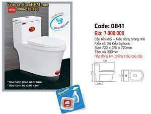 Bồn cầu 1 khối Kassani 0841