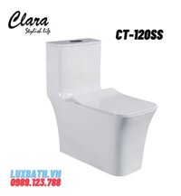 Bồn cầu 1 khối nắp rơi êm UF Clara CT-120SS
