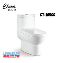 Bồn cầu 1 khối nắp rơi êm Clara CT-105SS