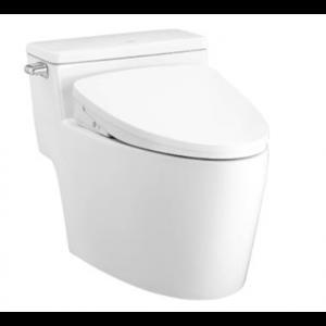 Bồn cầu 1 khối nắp rửa điện tử Cotto C105267(CV10)