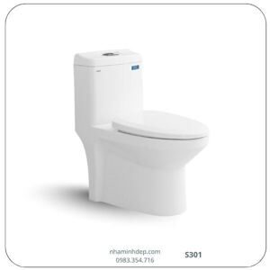 Bồn cầu 1 khối Sanfi S301