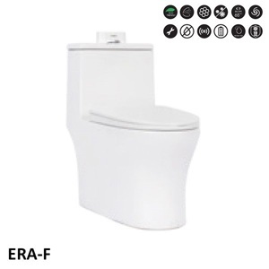 Bồn cầu 1 khối tâm xả 30cm Basic Era