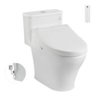 Bồn cầu 1 khối TOTO MS857DW14 nắp điện tử Washlet C5 TCF24410AAA