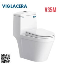 Bồn cầu 1 khối Viglacera V35M