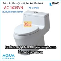 Bồn cầu 1 khối,bệt két liền Inax AC-1035VN