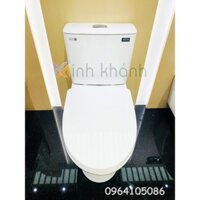 Bồn Cầu 2 Khối Aqua Ceramic INAX AC-514VAN kết hợp với nắp rửa thông minh