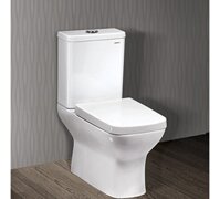 Bồn cầu 2 khối Ceravi C304 (Tặng Lavabo)