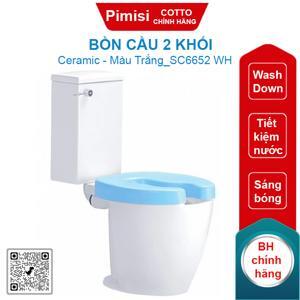 Bồn cầu 2 khối Cotto SC6652