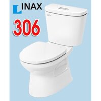 Bồn cầu 2 khối inax C306 hàng chính hãng