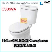 Bồn cầu 2 khối Inax,Bệt két rời INAX-C306VA