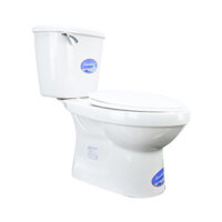 Bồn Cầu 2 Khối Landsign Xả Tay Gạt (Màu Trắng)