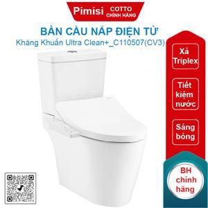 Bồn cầu 2 khối nắp điện tử Cotto C110507(CV3)