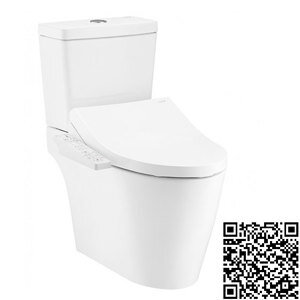 Bồn cầu 2 khối nắp điện tử Cotto C110507(CV3)