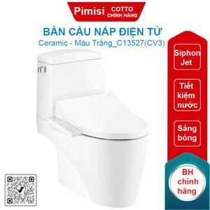 Bồn cầu 2 khối nắp rửa điện tử Cotto C13527(CV3)