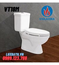 Bồn Cầu 2 Khối Nắp Thường Viglacera VT18M NT