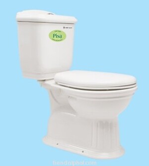 Bồn cầu 2 khối Thiên Thanh Pisa B1212TS2T