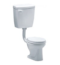 Bồn cầu 2 khối trẻ em xả gạt nắp êm Caesar CT1026