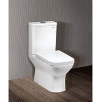 Bồn Cầu 2 Khối Xả Nhấn Ceravi C315 Nắp Êm