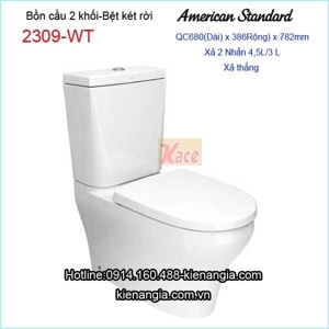 Bồn cầu American Standard 2309-WT