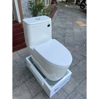 Bồn cầu, Bệt liền khối men hàng A. không so sánh giá với hàng rẻ