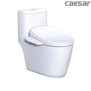 Bồn cầu cảm ứng nắp rửa điện tử Caesar CD1364+TAF400H