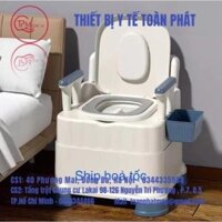 Bồn Cầu Cho Người Già ,Bô Vệ Sinh Trong Phòng, bô cho người đi lại khó khăn,bô vệ sinh có tay vịn,bô cho người bệnh